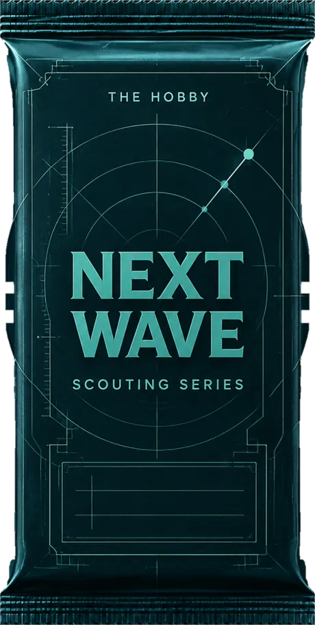 A sealed Next Wave pack from The Hobby.